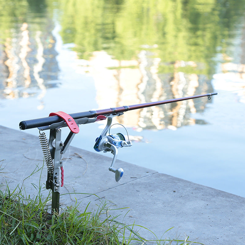 Elevate Your Fishing Game with the Adjustable Steel Fishing Rod Holder